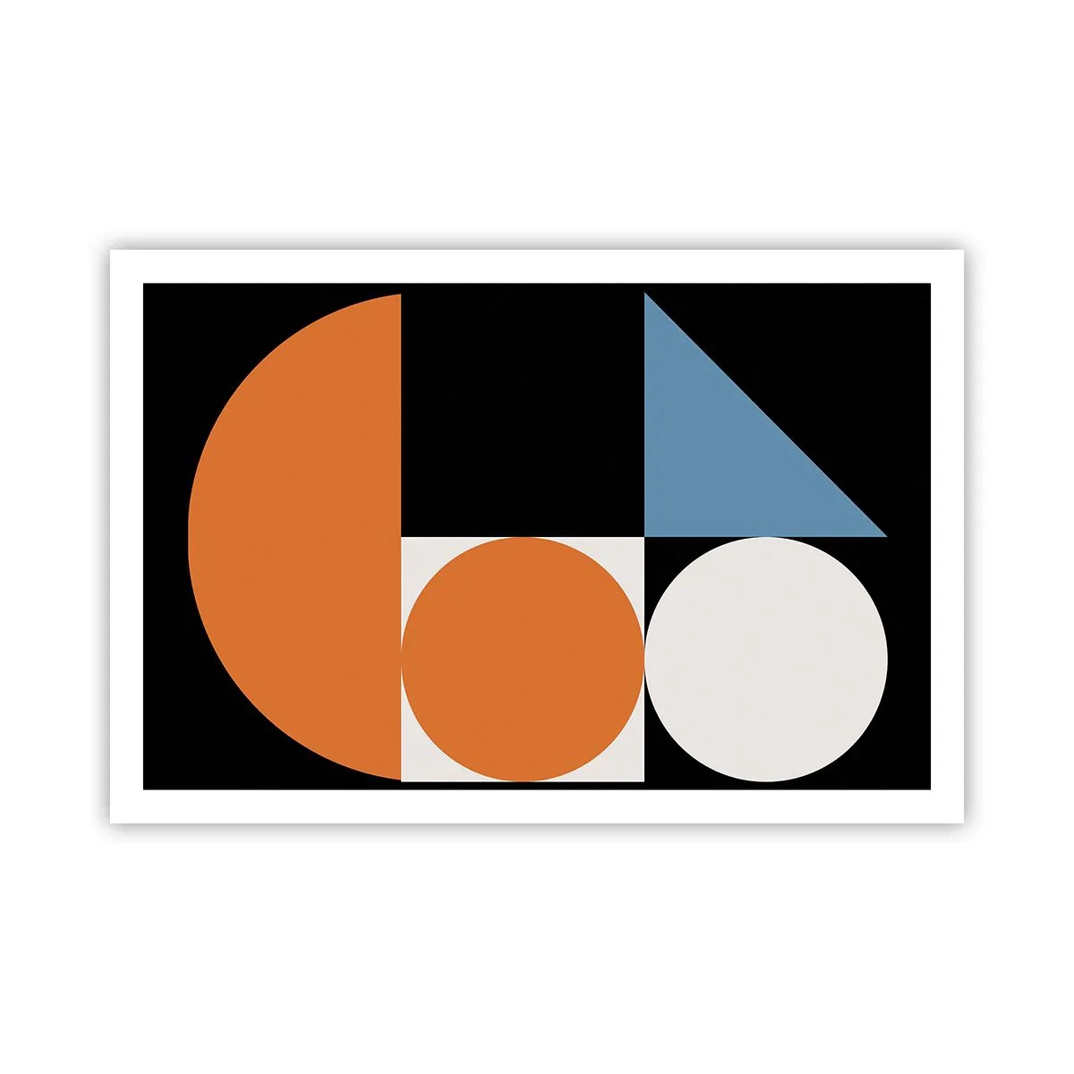 Poster - Sistem de figuri - 91x61 cm