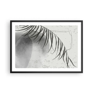 Poster în ramă neagră - Exotismul subtil al naturii - 70x50 cm