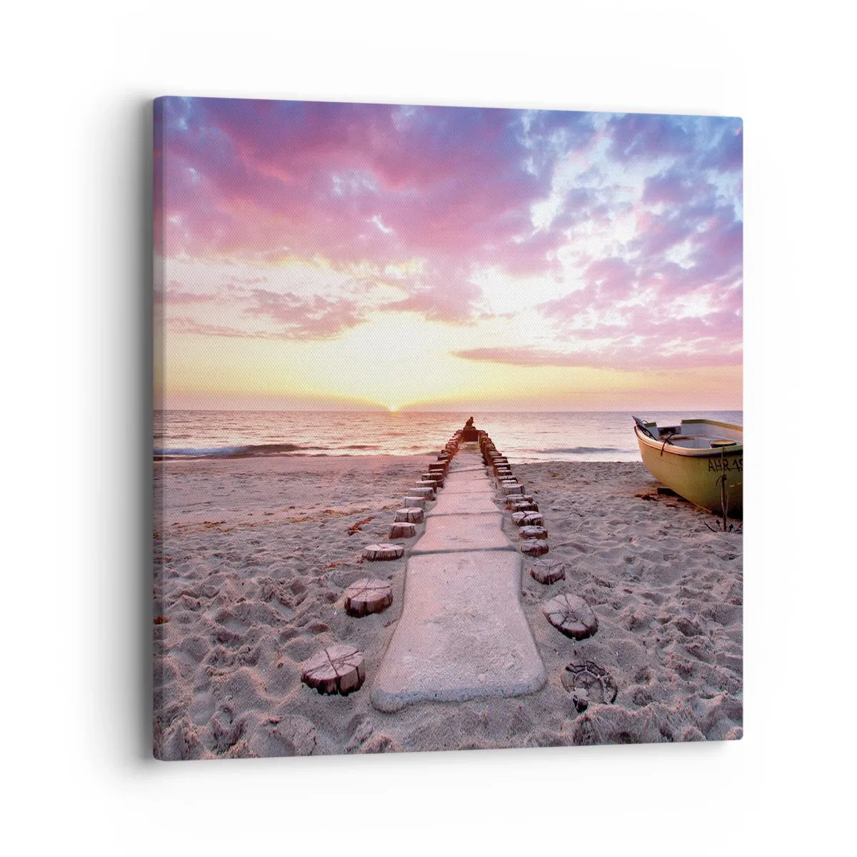 Tablou pe pânză - Un moment de experiență profundă - 40x40 cm