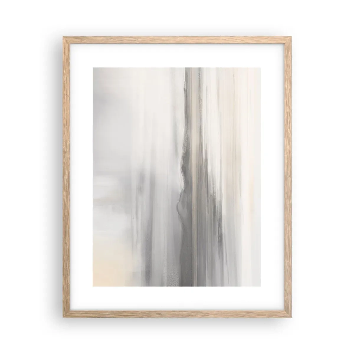 Poster în ramă de stejar deschis - Gândul îndepărtat - 40x50 cm