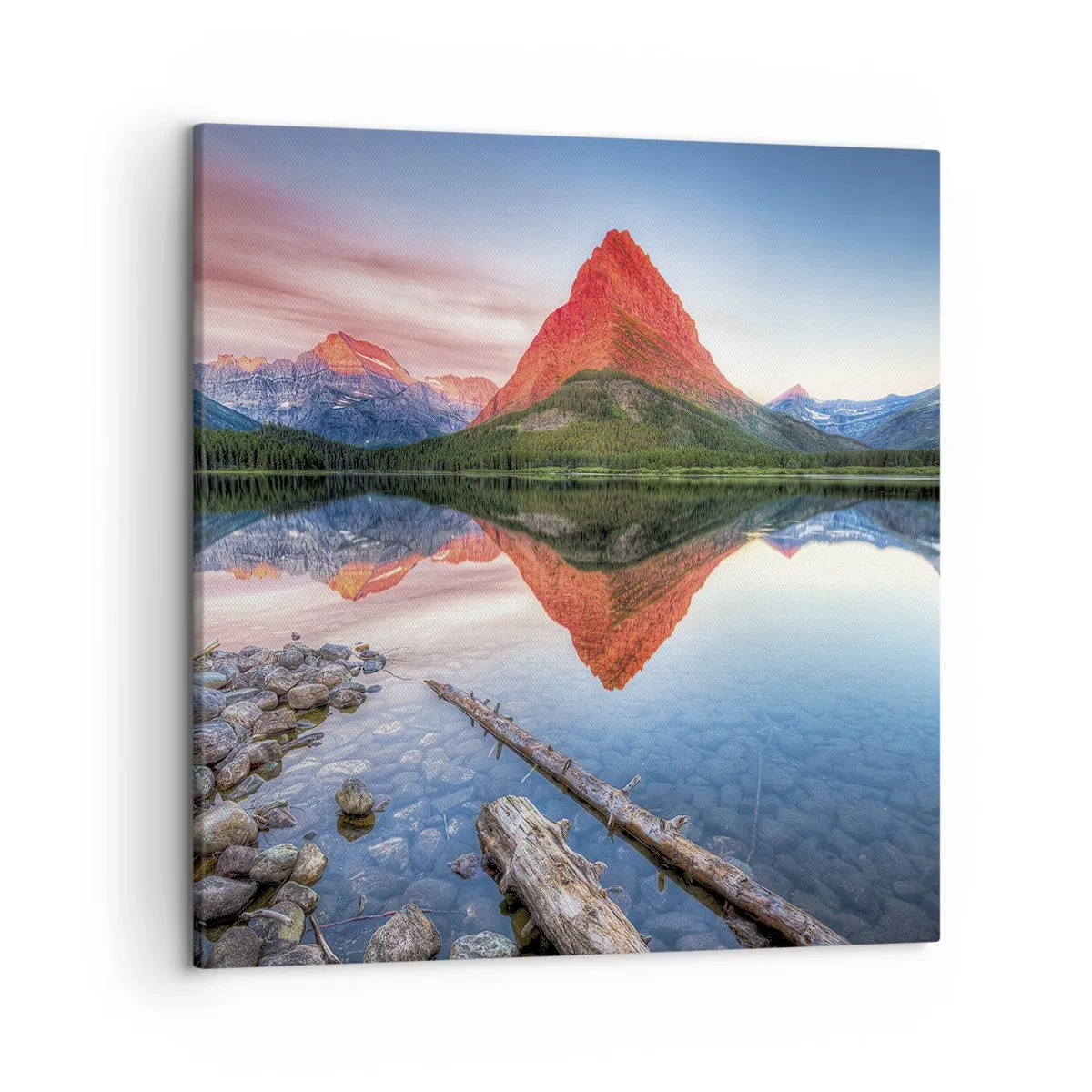 Tablou pe pânză - Căldură și frig - 50x50 cm