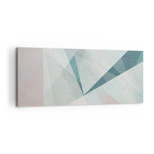 Tablou pe pânză - Calm și totuși dinamic - 100x40 cm