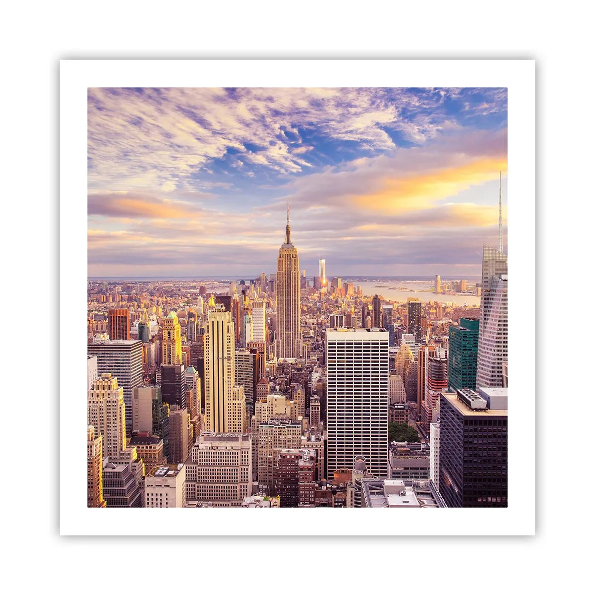 Poster - Ajungeți la nori înșiși - 60x60 cm