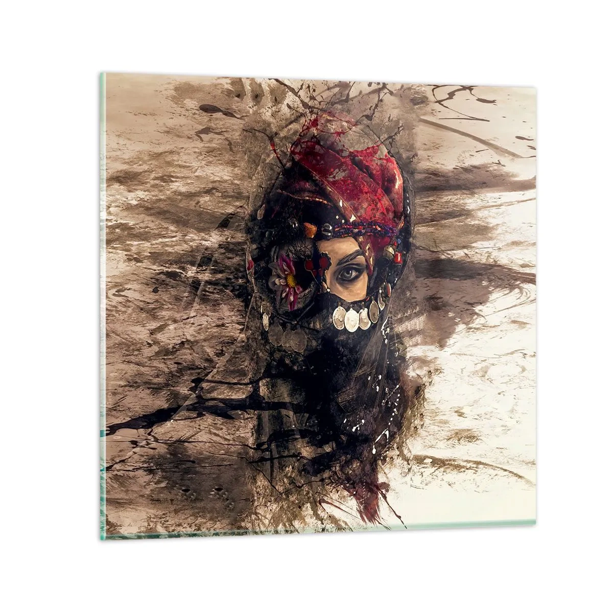 Tablou pe sticlă - Cel puțin îngrijător - 50x50 cm