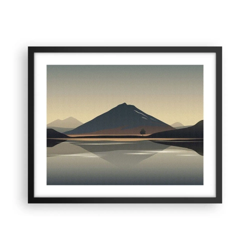 Poster în ramă neagră - În oglindă - 50x40 cm