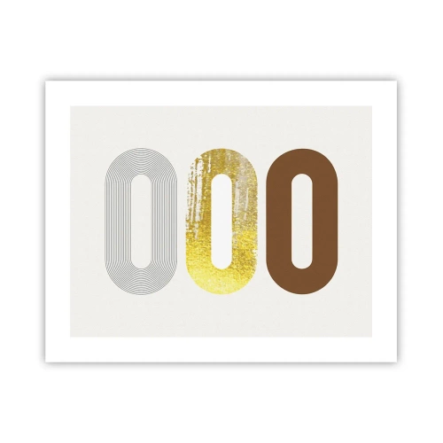 Poster - Ooo! - 50x40 cm
