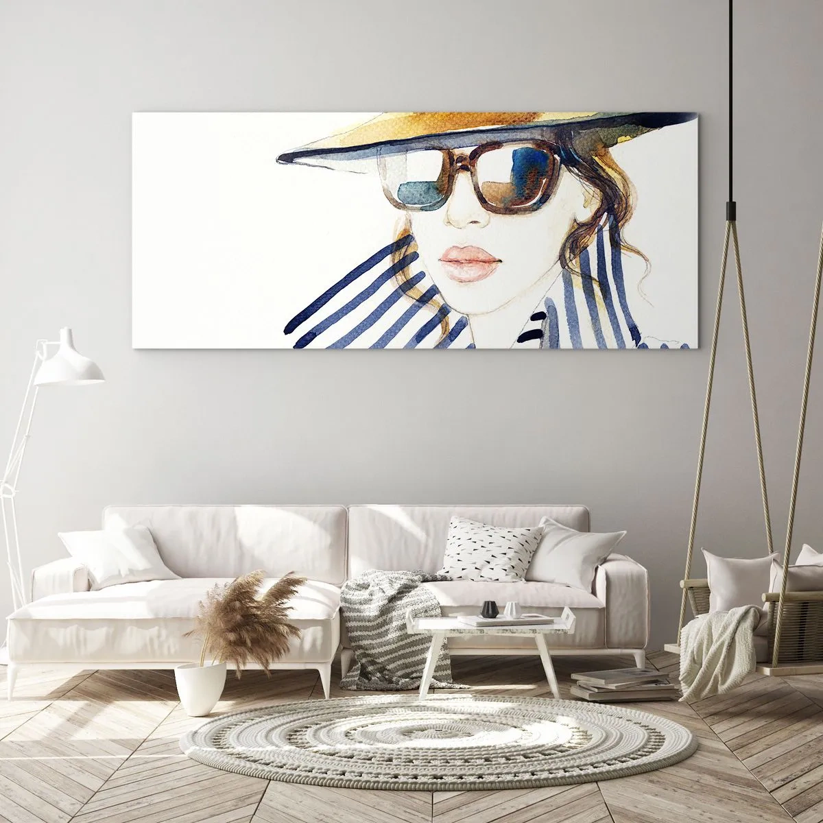 Tablou pe sticlă - Bun venit la Florida! - 120x50 cm
