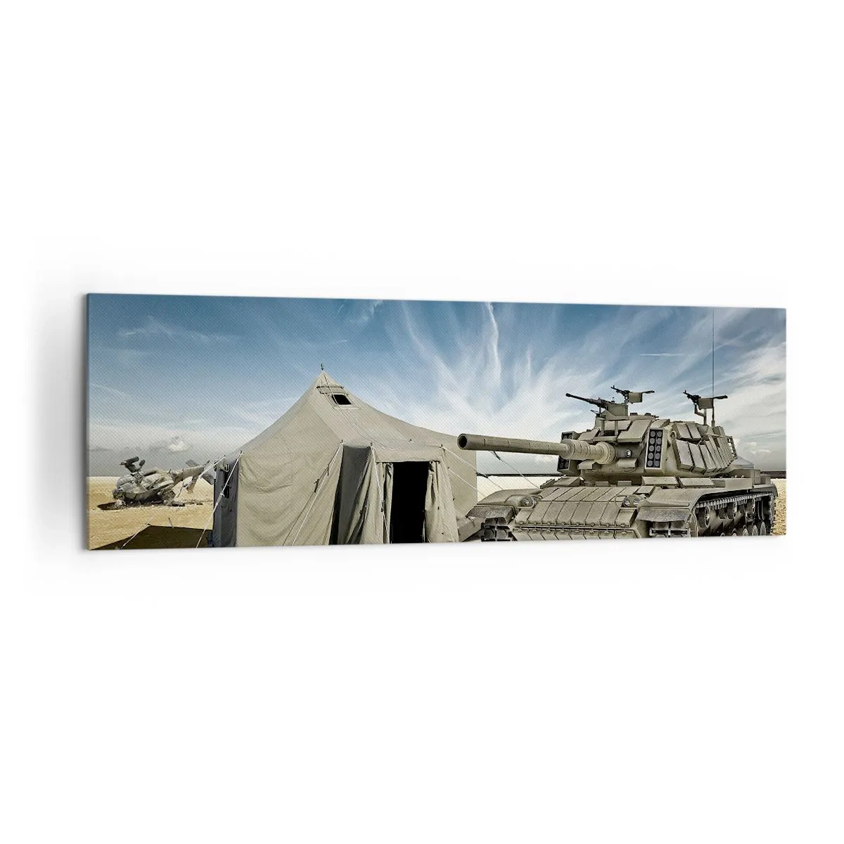 Tablou pe pânză - Un vis militar - 160x50 cm