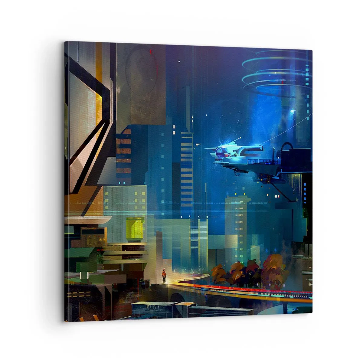 Tablou pe pânză - În viitorul apropiat - 60x60 cm