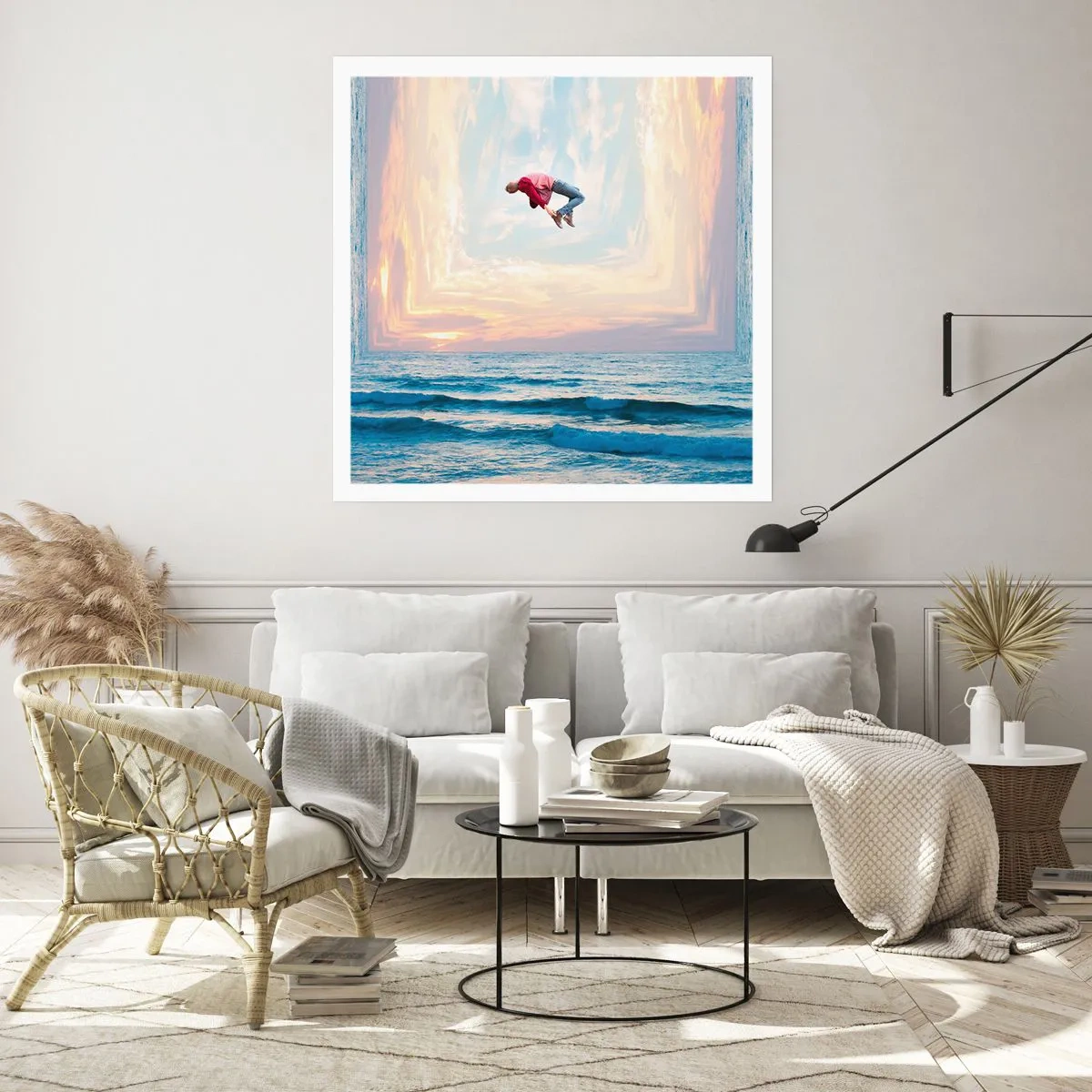 Poster - Spre o altă dimensiune - 60x60 cm