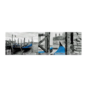 Mostră tapet Premium Canvas - Veneția stând pe gânduri - Oraș, Veneția, Italia - 100x30 cm