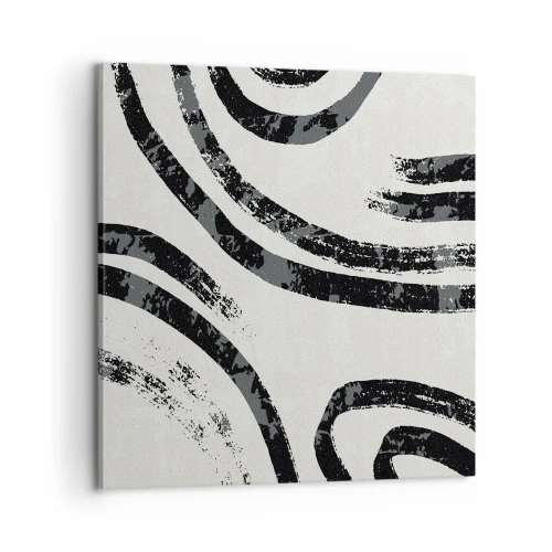 Tablou pe pânză - Pe jumătate oprit - 60x60 cm