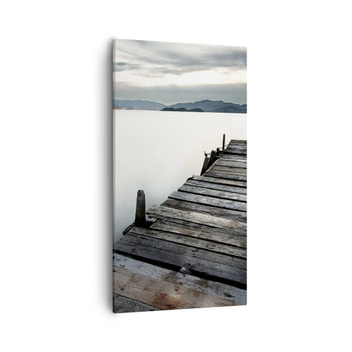 Tablou pe pânză - Scufundă-te în pace - 55x100 cm