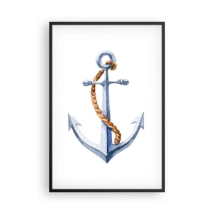 Poster în ramă neagră - Ahoy aventura! - 61x91 cm