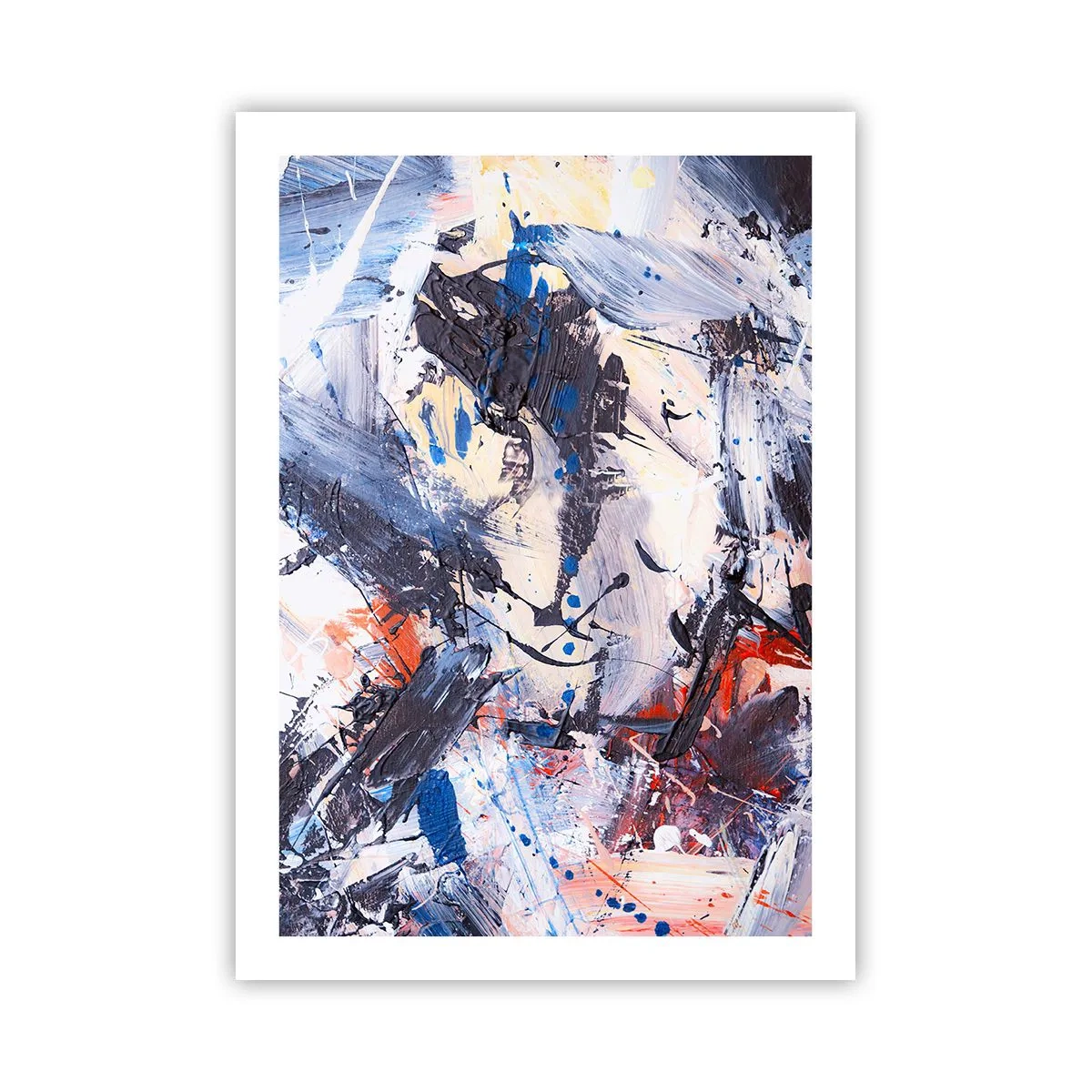 Poster - Dansul nebun al abstracției - 50x70 cm