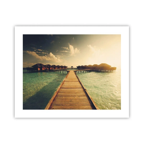 Poster - O invitație caldă - 50x40 cm