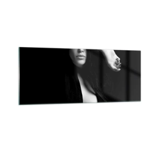 Tablou pe sticlă - Școala de seducție - 100x40 cm