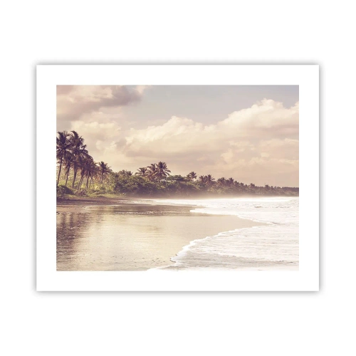 Poster - Mângâind valurile - 50x40 cm