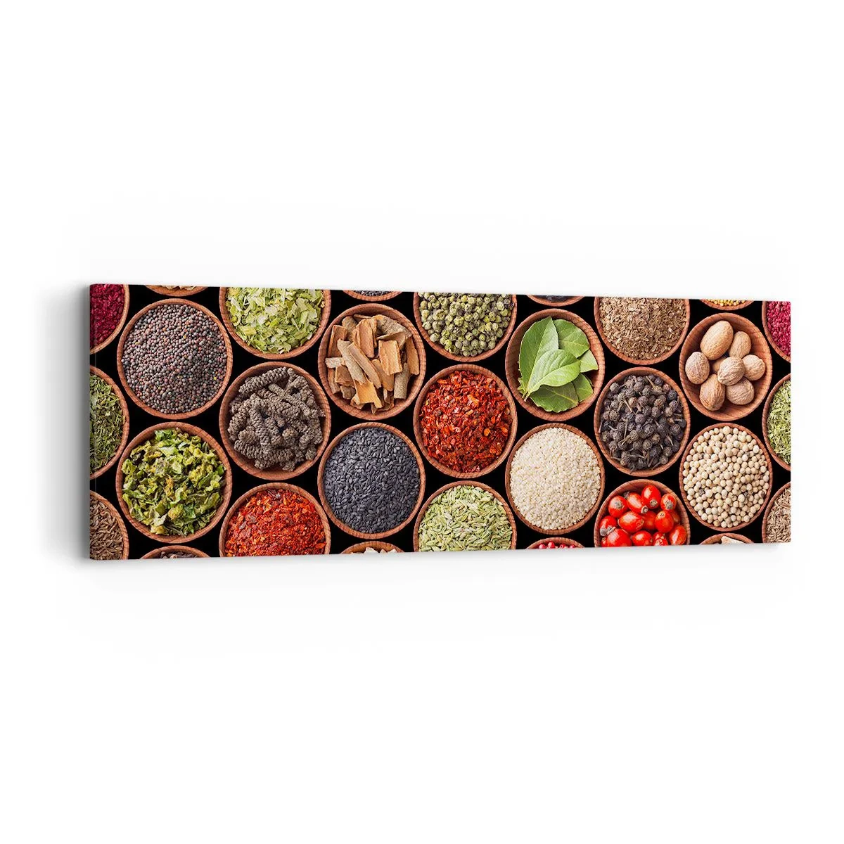 Tablou pe pânză - Toate gusturile lumii - 90x30 cm