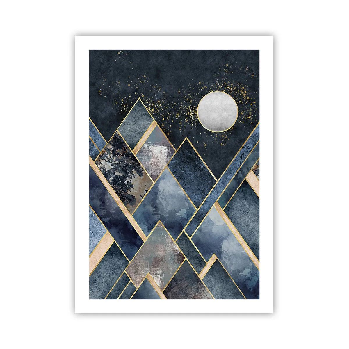 Poster - Peisaj geometric - 50x70 cm