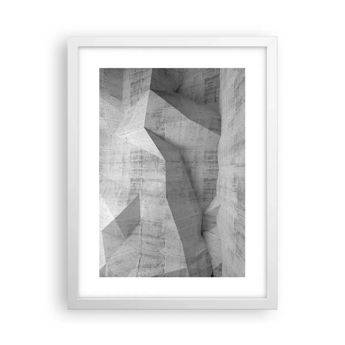 Poster în ramă albă - O adevărată provocare - 30x40 cm