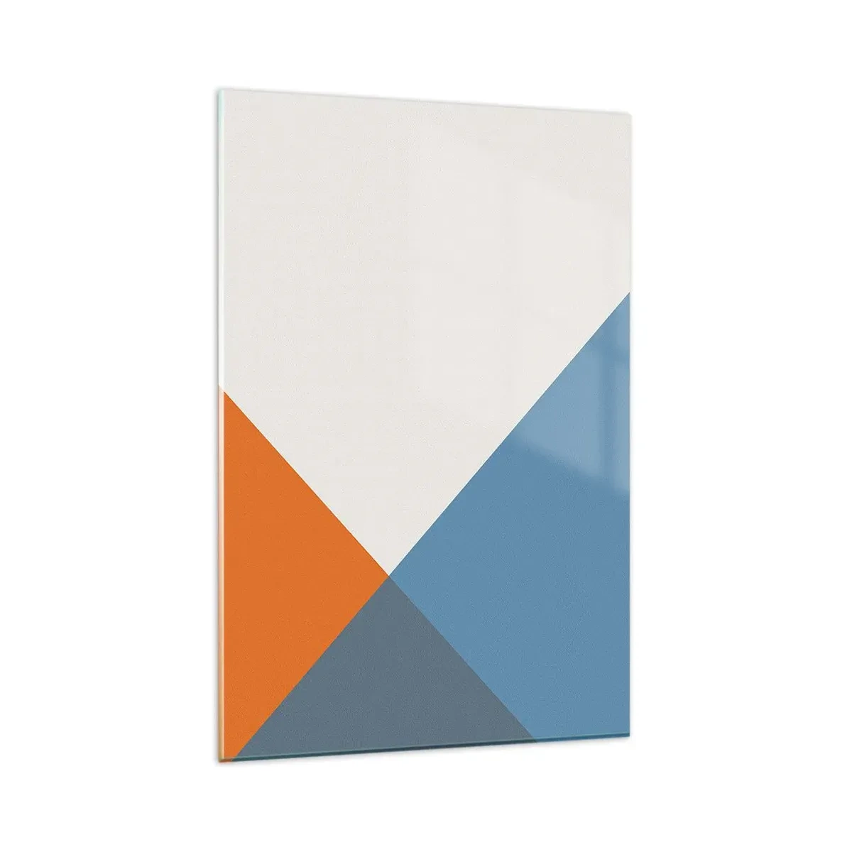 Tablou pe sticlă - La un unghi drept - 80x120 cm