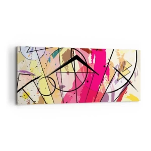 Tablou pe pânză - Explozie - 120x50 cm