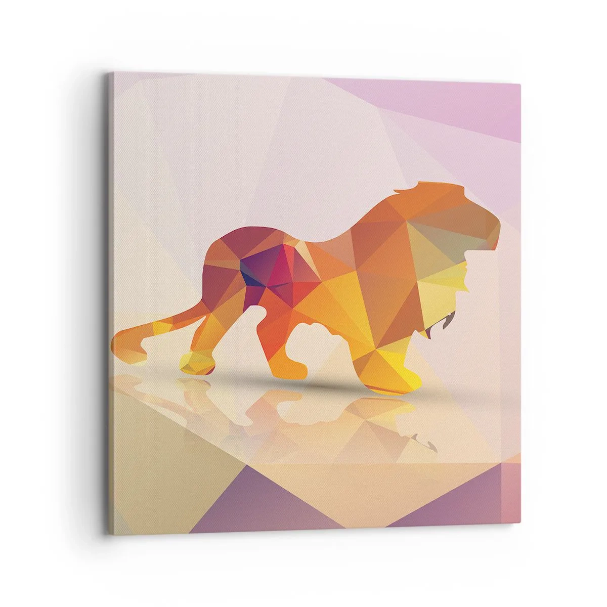 Tablou pe pânză - Regele diamantat - 70x70 cm