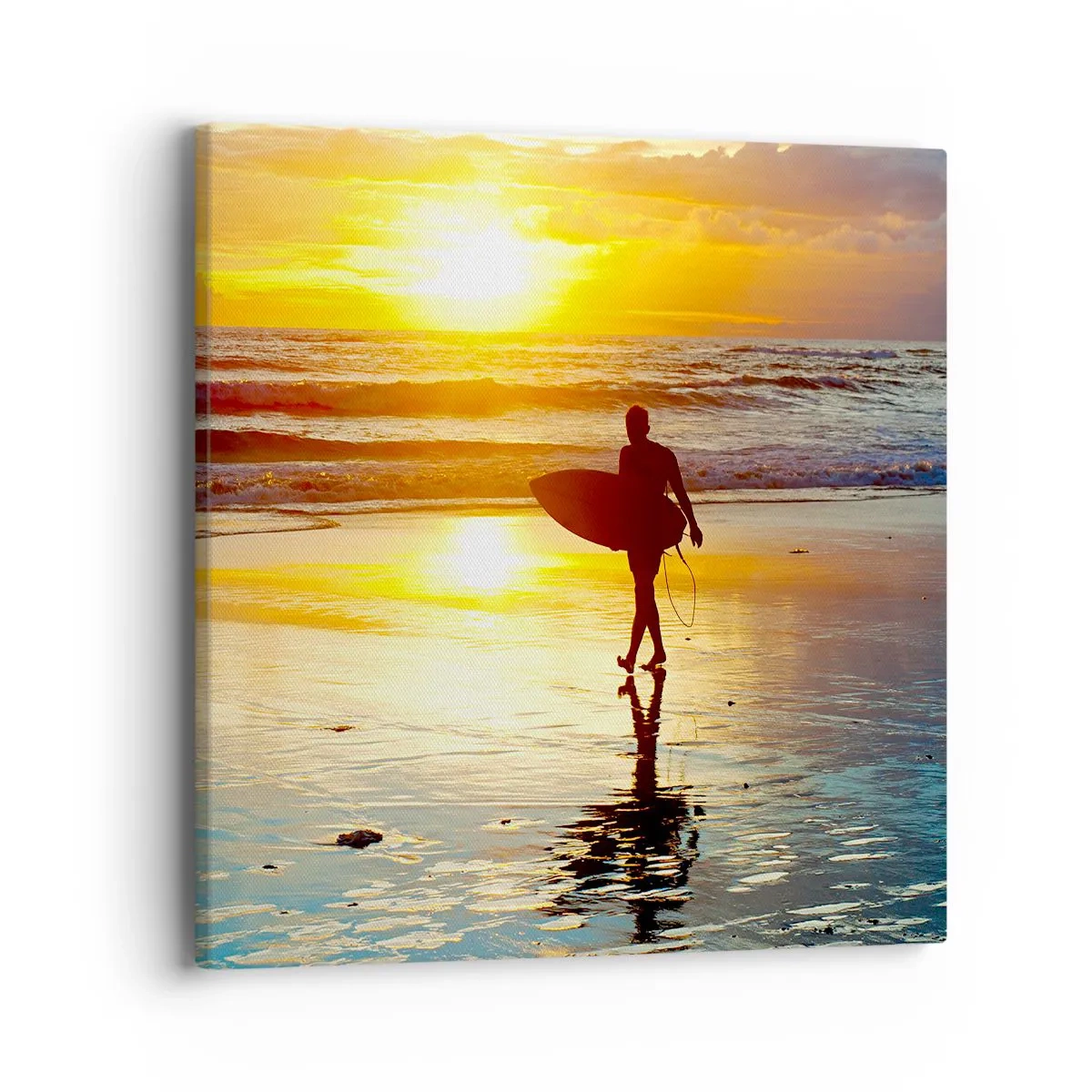 Tablou pe pânză - Întoarcerea războinicului - 40x40 cm