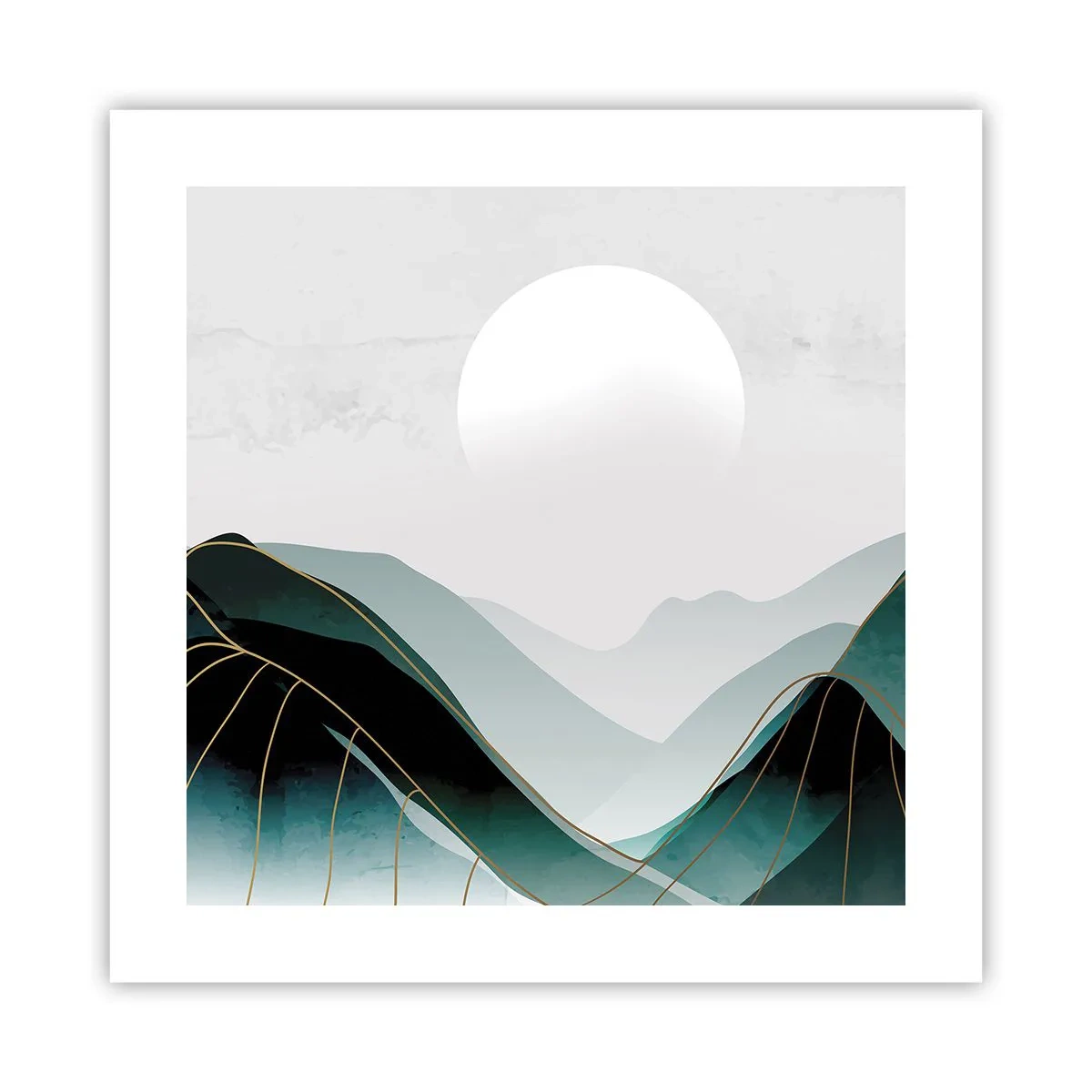 Poster - Măreție deplină - 40x40 cm