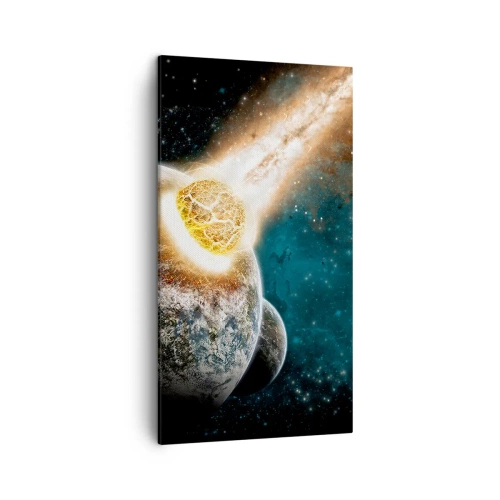 Tablou pe pânză - Anihilare sau naștere? - 45x80 cm