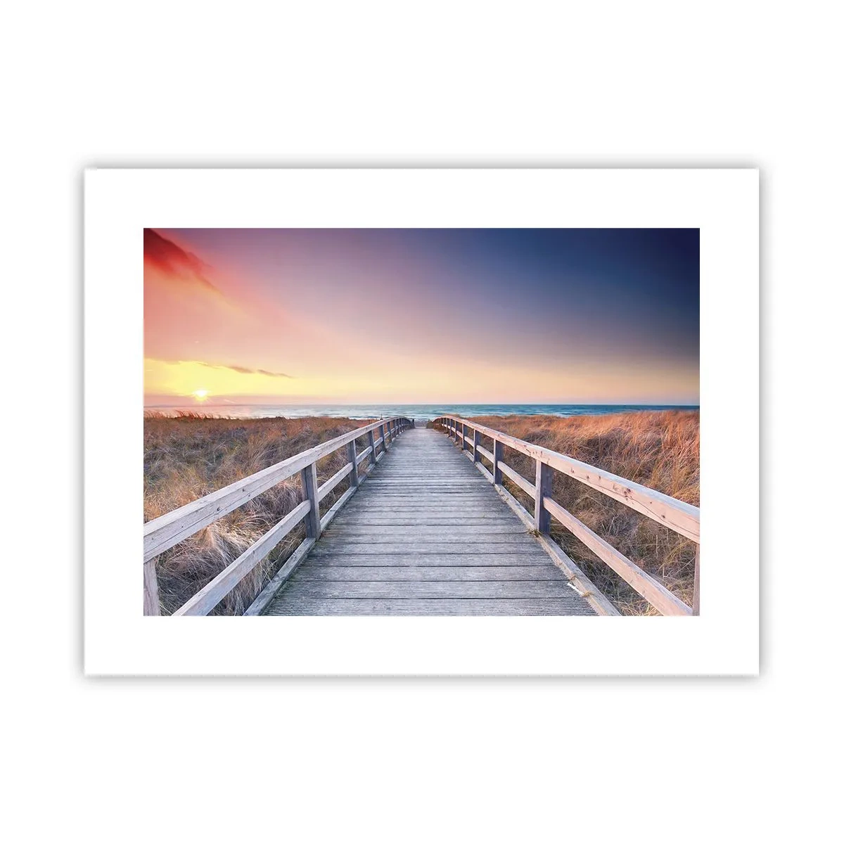 Poster - Aurora baltică de seară - 40x30 cm