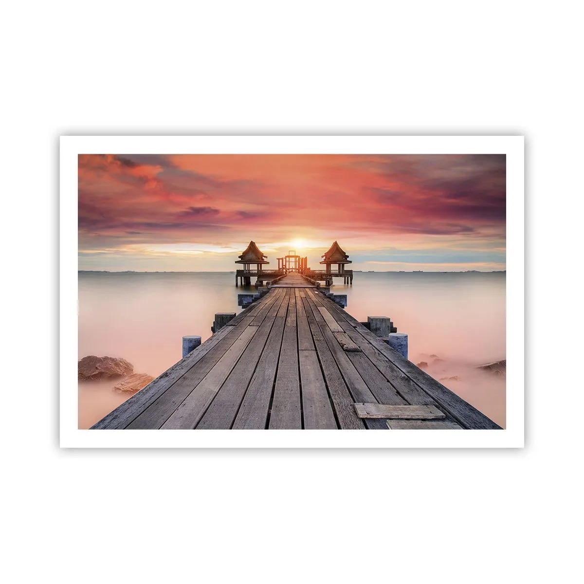 Poster - Vestul la est - 91x61 cm