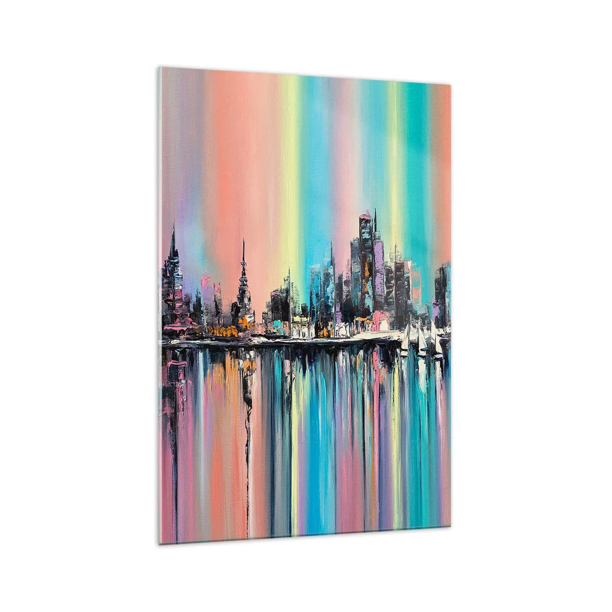 Tablou pe sticlă - Strălucește cu lumina nopții - 70x100 cm