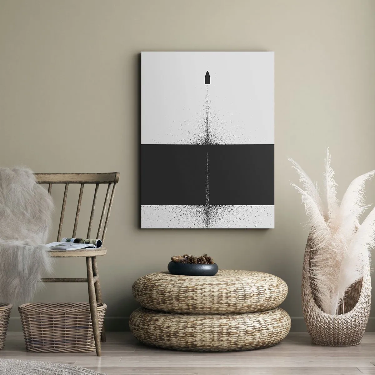 Tablou pe pânză - Direct la țintă - 50x70 cm