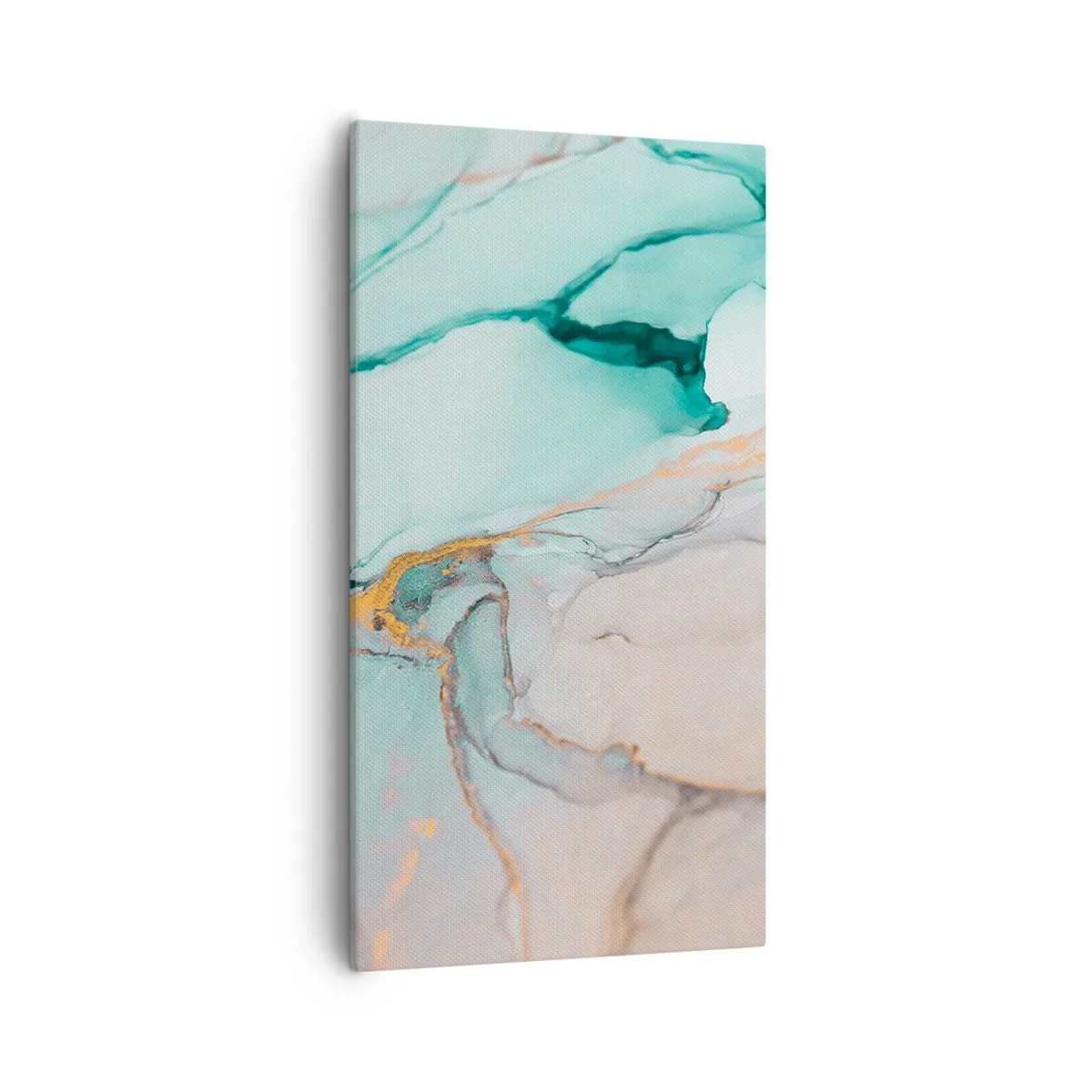 Tablou pe pânză - Dansul formelor și al culorilor - 55x100 cm