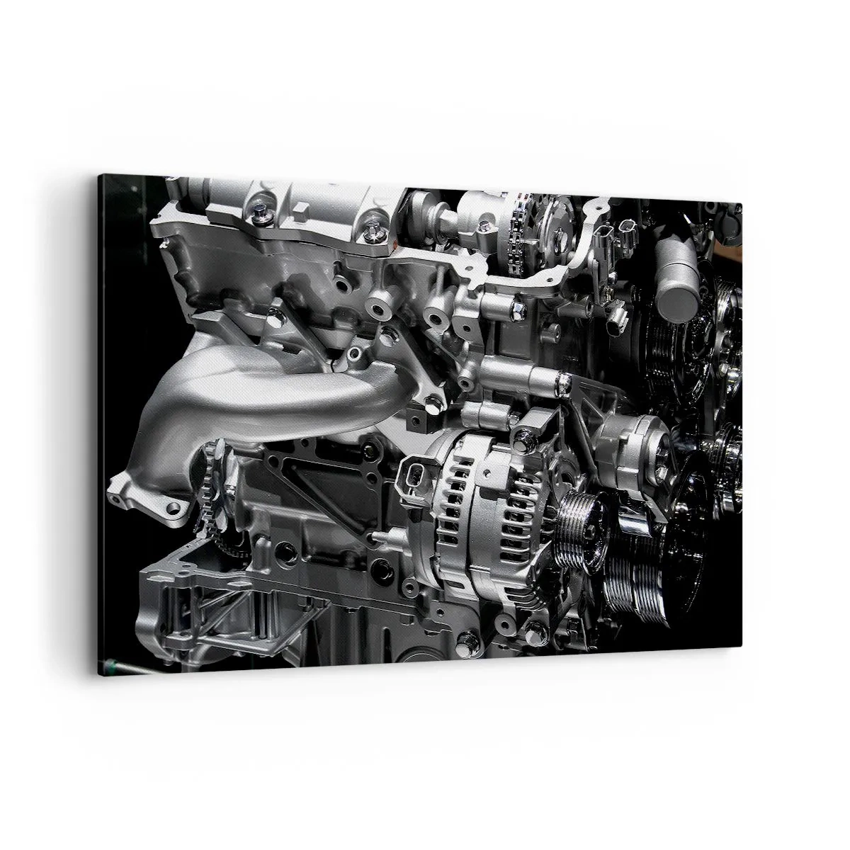 Tablou pe pânză - De oțel, frumos, puternic - 120x80 cm