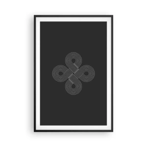 Poster în ramă neagră - În spirit celtic - 61x91 cm