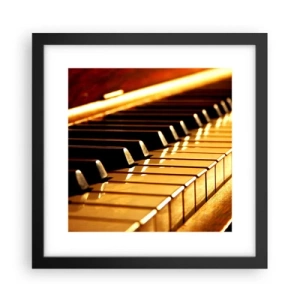 Poster în ramă neagră - Posibilități nelimitate - 30x30 cm