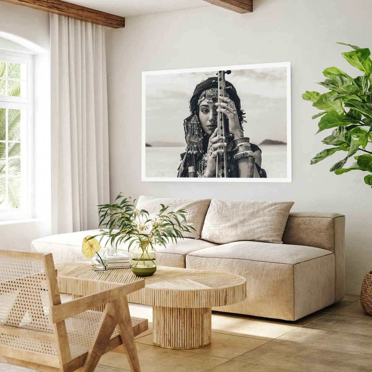Poster - Muzica orientală în sine - 50x40 cm