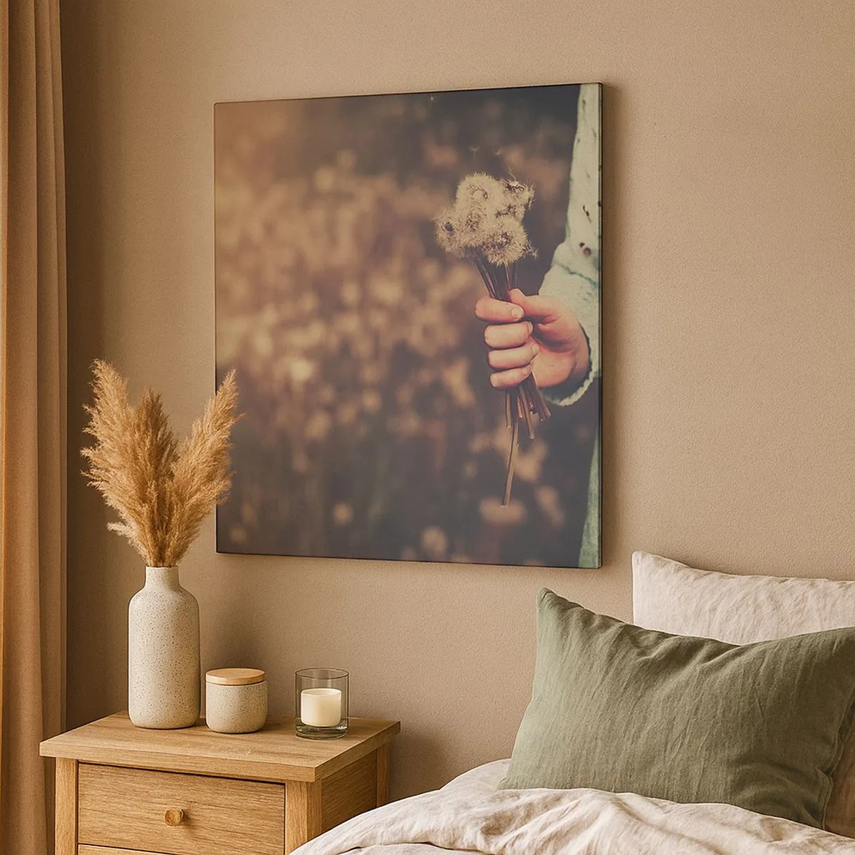 Tablou pe pânză - Păstrați-le, vă rog - 30x30 cm