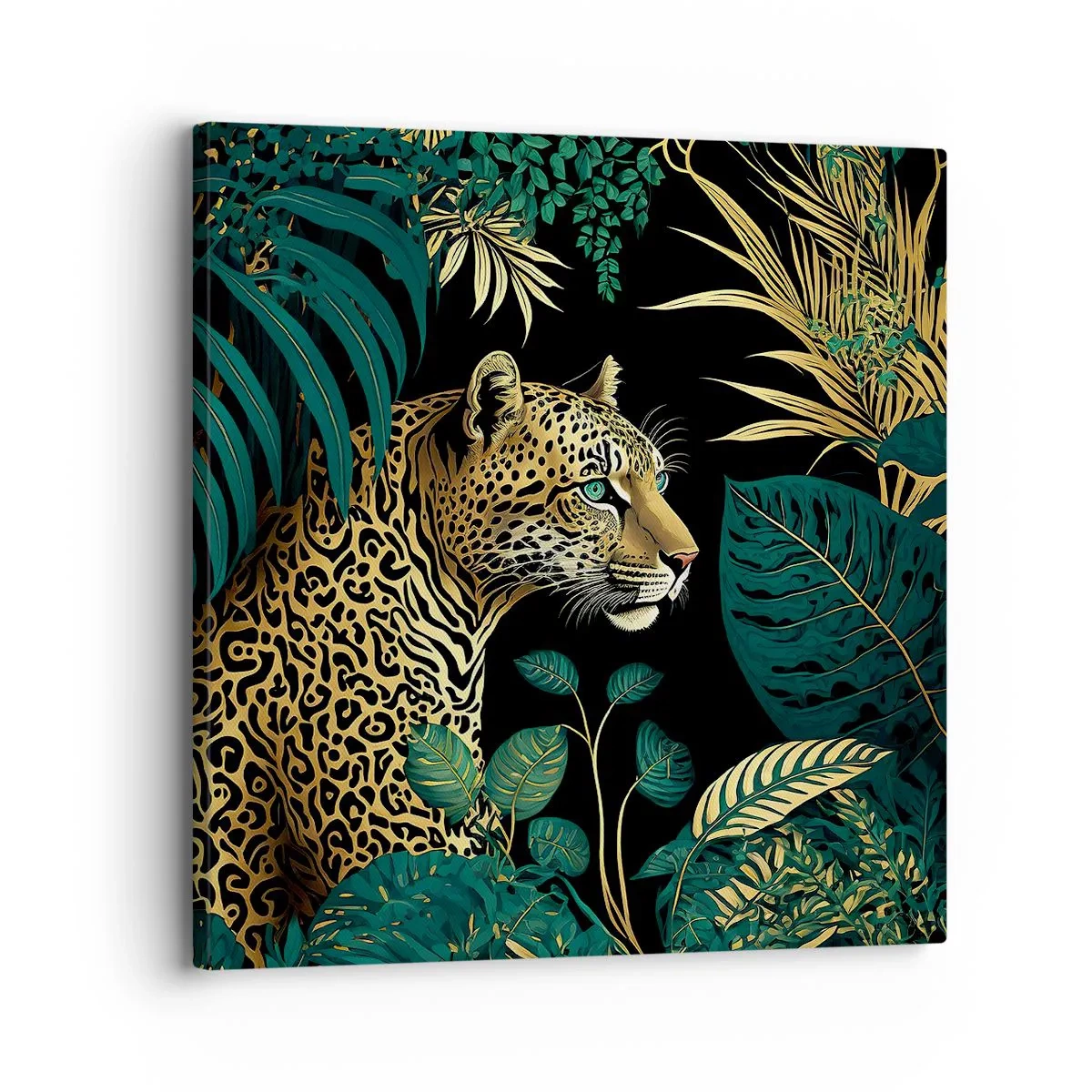 Tablou pe pânză - Domnitorul junglei - 30x30 cm