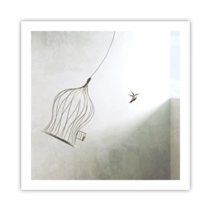 Poster - Eliberat - 60x60 cm