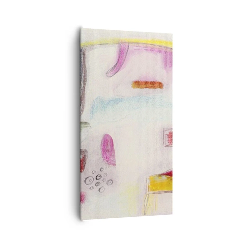 Tablou pe pânză - Mai mult convexă decât concavă sau plată - 65x120 cm