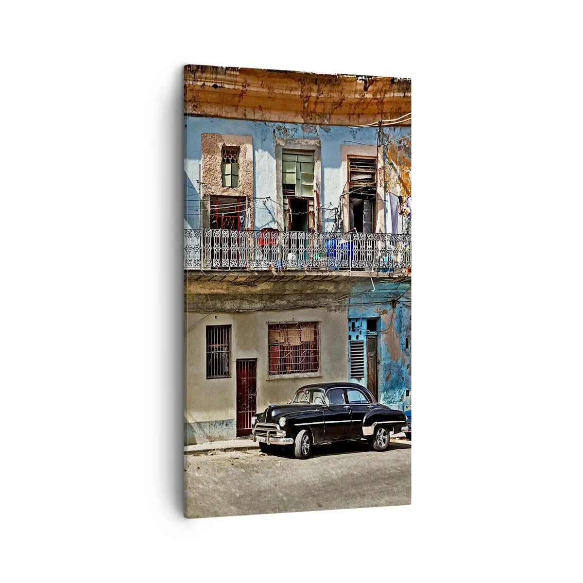 Tablou pe pânză - Sentimente cubaneze - 45x80 cm
