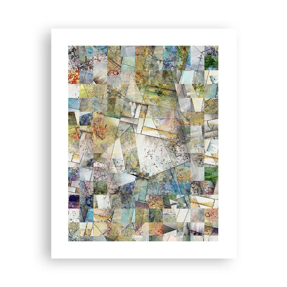 Poster - Remaniere geometrică - 40x50 cm