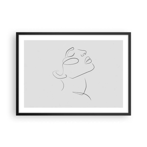 Poster în ramă neagră - Meandrele unui vis - 70x50 cm