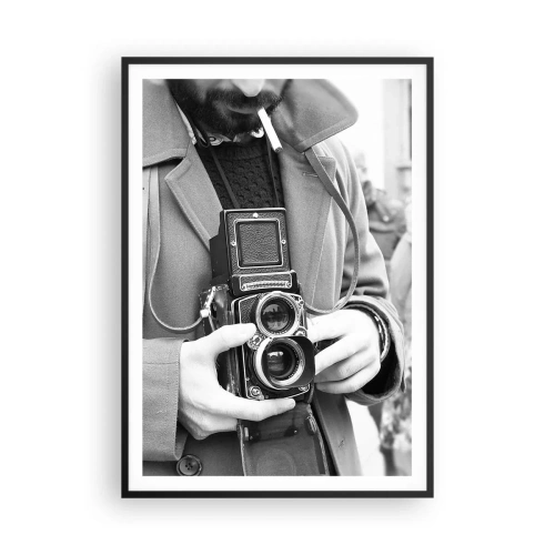 Poster în ramă neagră - În stilul retro - 70x100 cm