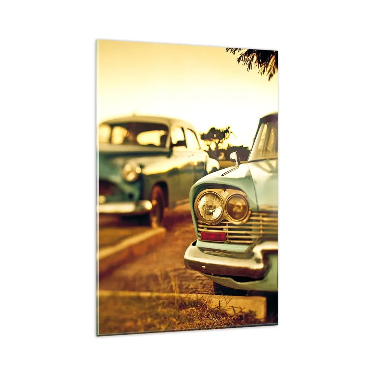 Tablou pe sticlă - Vom aștepta și vom vedea - 80x120 cm