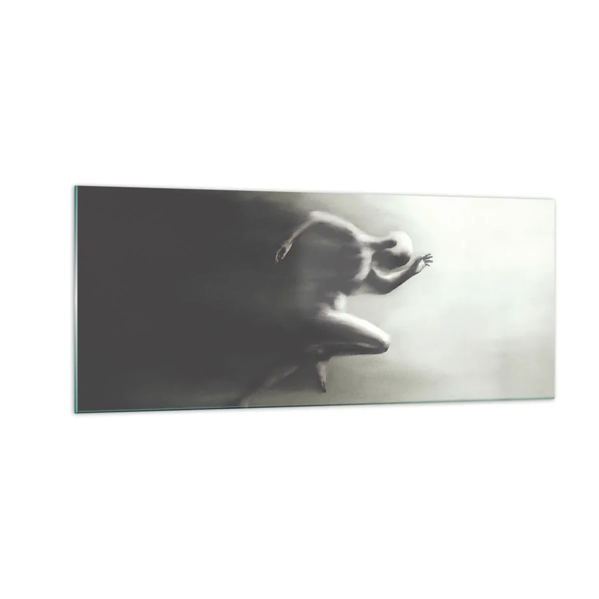 Tablou pe sticlă - De neoprit - 100x40 cm
